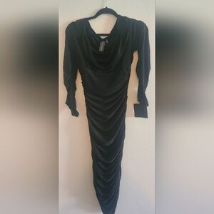 Norma Kamali off the shoulders dress